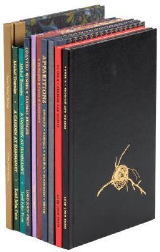 Ten limited editions of works from the Lord John Press including Thomas Berger, Joyce Carol Oates, Michael Tournier, etc.