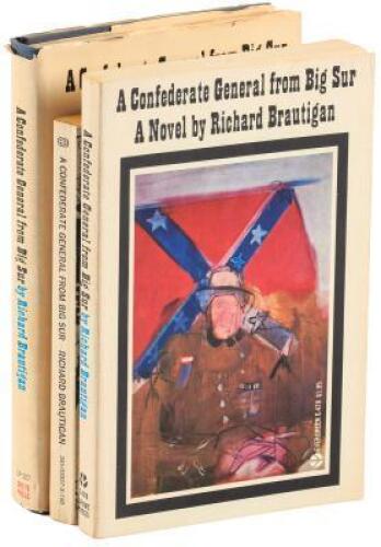 A Confederate General from Big Sur - three different issues