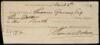 Printed Receipt, signed, by this important Philadelphia publisher
