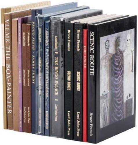 Fourteen limited editions of works from the Lord John Press including John Barth, John Cheever, John Gardner, John Updike etc.