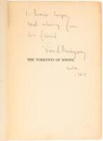 The Torrents of Spring - inscribed
