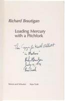 Loading Mercury with a Pitchfork - author's presentation copy
