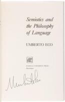 Semiotics and the Philosophy of Language