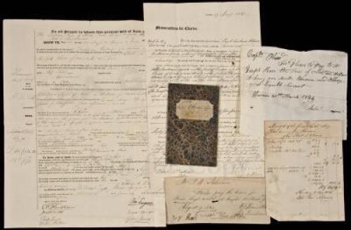 Archive of correspondence and documents relating the career of Capt. Paul A. Oliver
