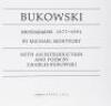 Bukowski: Photographs 1977-1991 - The original mock-up for the published edition, inscribed by Bukowski to Michael Montfort - 11