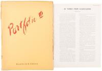 Complete run of six portfolios from Black Sun Press