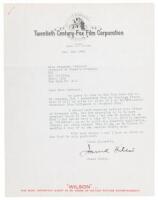 Four letters from James Hilton to Miss Margaret Cuthbert, Director of Women's Programs for NBC Radio regarding his appearance on the Great Novels program