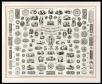 Specimens of Bank-Note Engraving. Rawdon, Wright, Hatch & Edson, New Orleans