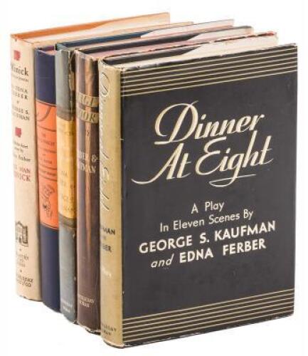 Five dramatic collaborations by George S. Kaufman and Edna Ferber