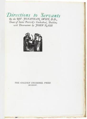 Directions to Servants