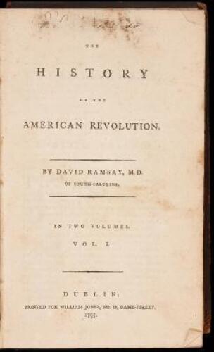 The History of the American Revolution