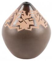 Small vase with Kokopelli design