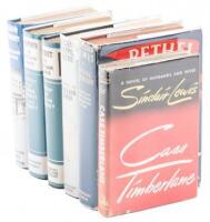 Six first editions of novels by Sinclair Lewis