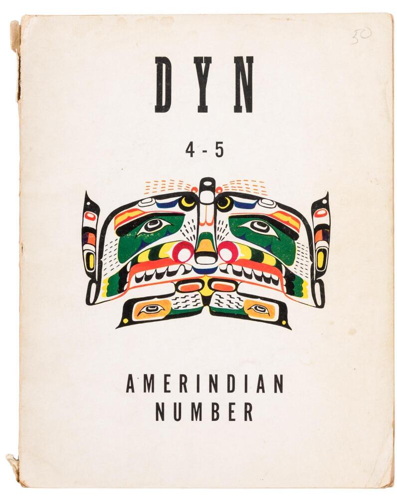 Dyn: The Review of Modern Art - 4-5, Amerindian Number