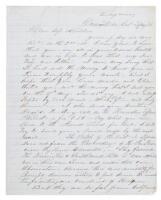 Letter from Thomas Parker, a miner in Downieville, California, to his wife in Philadelphia, Pennsylvania, describing the second San Francisco Vigilance Committee and the conditions that led to it