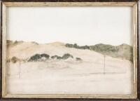 Original watercolor on paper of the Nicholson Ranch, near Watsonville, California