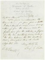 Archive of 29 letters from Benjamin F. Butler, nearly all to O.D. Barrett, concerning legal matters, land sales, etc.