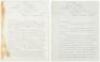 Archive of 29 letters from Benjamin F. Butler, nearly all to O.D. Barrett, concerning legal matters, land sales, etc. - 4