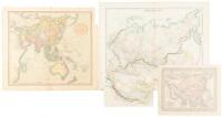 Three maps of Asia