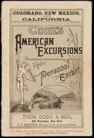 Across the Continent! Programme of a Grand Excursion to Colorado, New Mexico and California, Under Personal Escort, Passing through Nineteen Great States and Territories . . . Fifty-Five Days' Tour Comprising nearly 9,000 miles of first-class travel by tr