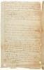 Collection of legal documents about a squashed N.Carolina slave arson plot - 6