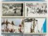 Large collection of skiing post cards - 4