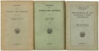 Proceedings of the National Park Conference for the years 1912, 1915, and 1917