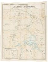 Map of the Yellowstone National Park Compiled from different official explorations and our personal survey, 1882