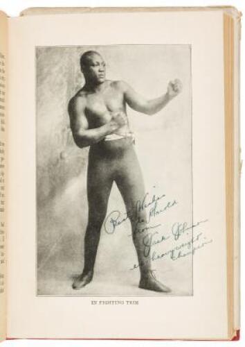 WITHDRAWN - Jack Johnson, In the Ring and Out - Signed seven times by Johnson and by three of his wives