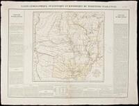 Carte Geographique, Statistique et Historique du Territoire d'Arkansas