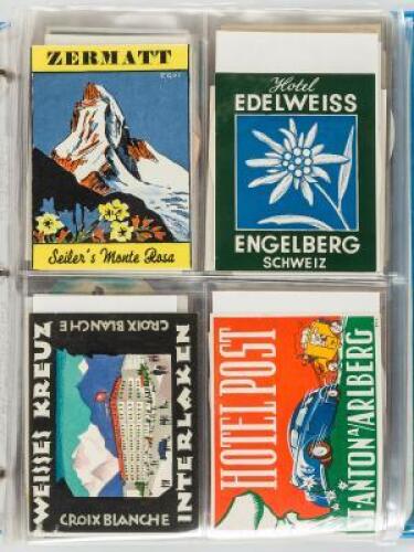 Large collection of miscellaneous ski ephemera