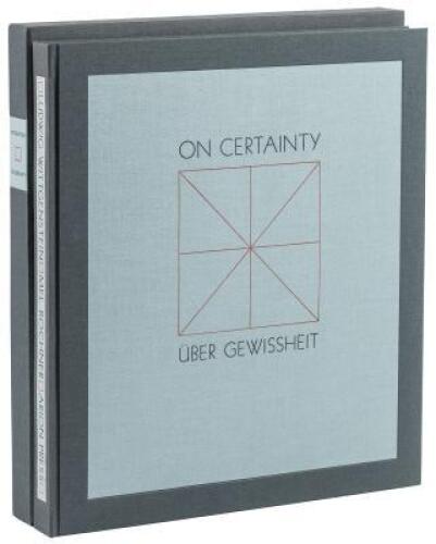 On Certainty / &Uuml;ber Gewissheit