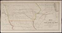 Map Showing the Eastern Portion of the Union Pacific Rail Road and its Connections to accompany Report of Hon. Springer Harbaugh, to the Secretary of the Interior dated May 17, 1866