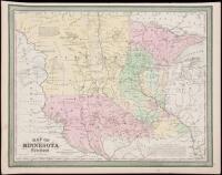 Map of Minnesota Territory by J.H. Young