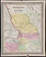 A New Map of Nebraska, Kansas, New Mexico and Indian Territories