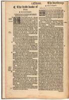 The Fyrste booke of Esdras [and] The Seconde boke of Esdras: otherwyse called the boke of Nehemia [and] The booke of Josua whome the Hebrues call Jehosua - from the Great Bible of 1566