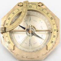 French 19th century sundial