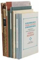 Seven fine press titles of poetry