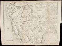 General Map Showing the Countries Explored & Surveyed by the United States & Mexican Boundary Commission, in the Years 1850, 51, 52 & 53, under the Direction of John R. Bartlett, U.S. Commissioner