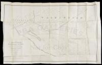Chart of the Head of Navigation of the Potomac River. Surveyed by Order of the Sec. of War for the Corporation of Georgetown D.C with a view to the Improvement of the Georgetown Channel, under the direction of Capt. I.C. Woodruff, Corps, Topl. Engrs... by