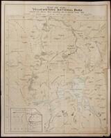 Map of the Yellowstone National Park Compiled from Different Official Explorations and our Personal Survey