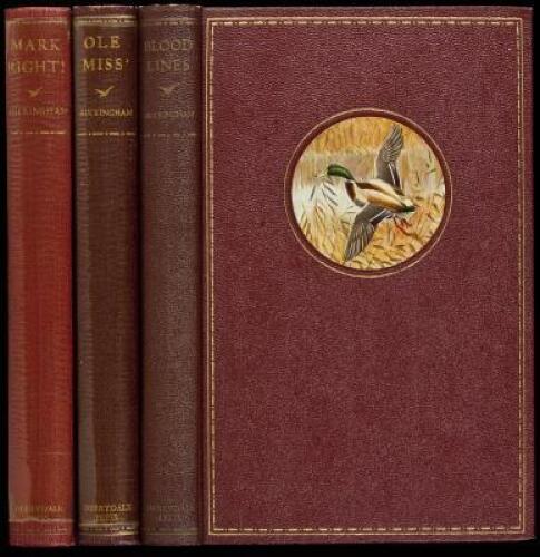 Three titles by Buckingham Nash published by the Derrydale Press