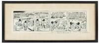 Original comic strip for Walt Kelly's Pogo