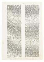Single leaf from Leben der Heiligen, i.e. Lives of the Saints
