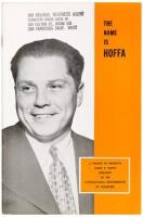 The Name is Hoffa: A Profile of Detroit's James R. Hoffa, President of the International Brotherhood of Teamsters