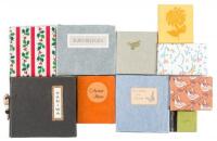 Ten miniature books published by the Sunflower Press