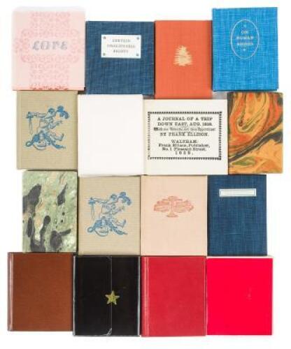 Miscellaneous miniature books from the Somesuch Press - Seventeen volumes