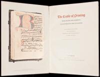 The Cradle of Printing: From Mainz and Bamberg to Westminster and St. Albans. One Hundred Incunabula and Manuscripts Important for the Development of Early Printing
