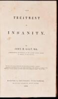 The Treatment of Insanity