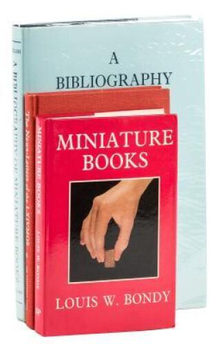 A Bibliography of Miniature Books (1470-1965). Plus two other essential references on miniature books